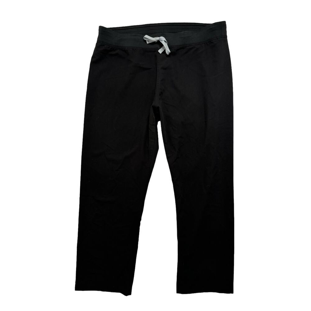 FIGS Livingston Basic Scrub Pants in Black Size XL Petite Womens #T21003P Doctor